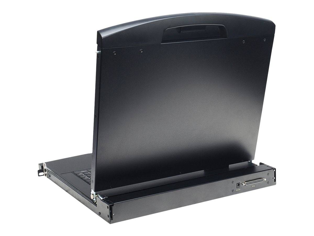 Modulare Konsole mit 19" TFT (48,3cm), 16-Port CAT 5 KVM & Touchpad, US Tastatur