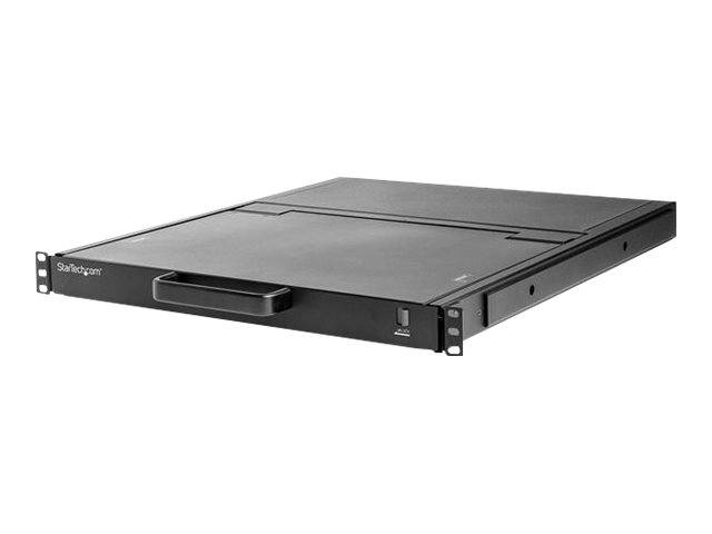 StarTech.com 1 HE KVM Konsole für Server Racks - VGA KVM - 17,3in - 1080p HD - KVM-Konsole mit KVM-Switch - 1 Anschlüsse - USB - 43.9 cm (17.3")