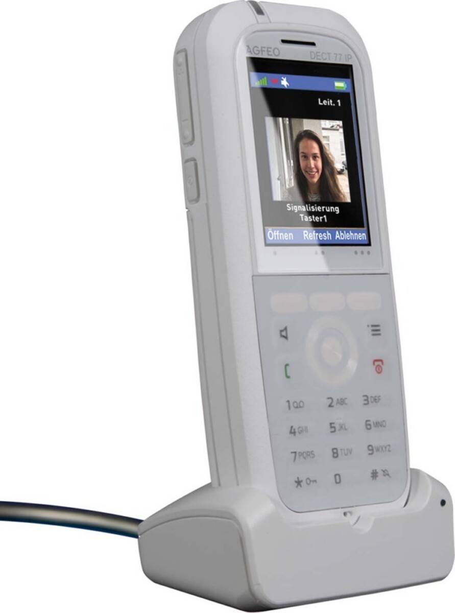 Agfeo DECT-IP-Telefon DECT 77 IP ws