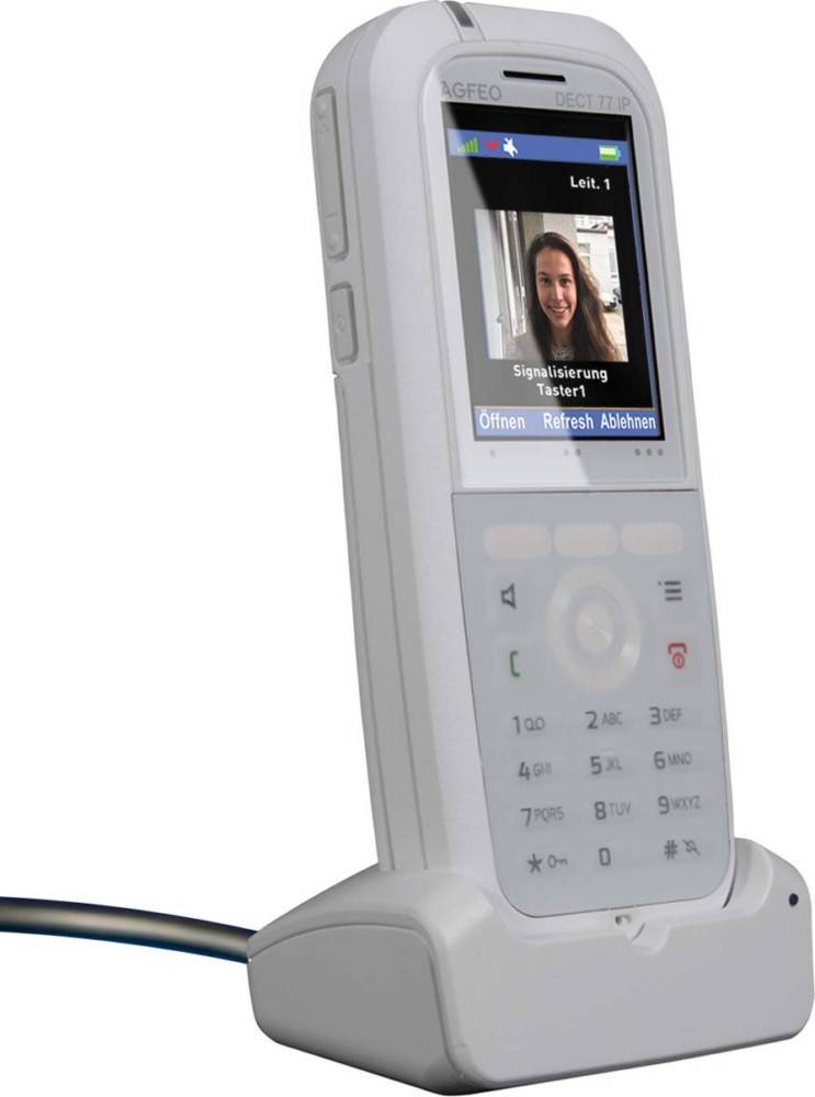 AGFEO DECT 77 IP - Schnurloses Erweiterungshandgerät
