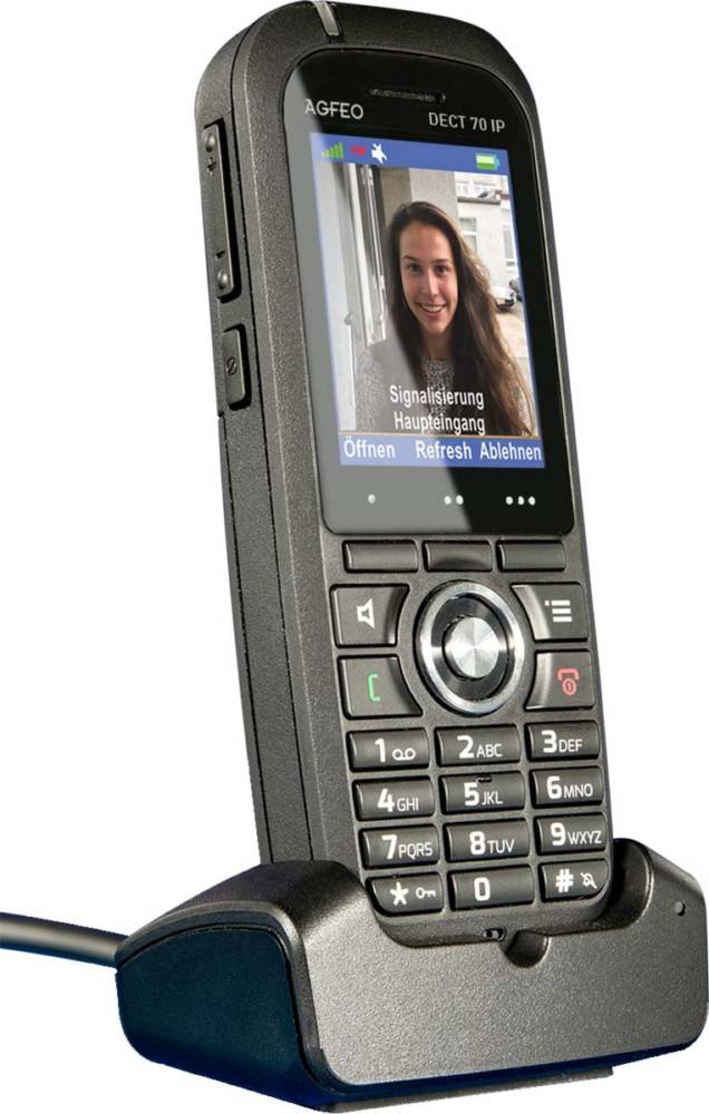 AGFEO DECT 70 IP - Schnurloses Erweiterungshandgerät