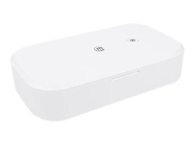 Manhattan UV Phone Sanitizer (Clearance Pricing), Integrated UV LEDs to eliminate germs, viruses and bacteria, Quick 1-m