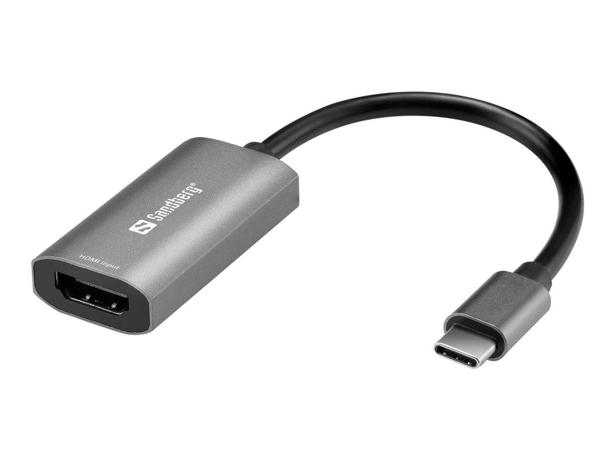 Sandberg - Videoadapter - HDMI weiblich zu 24 pin USB-C männlich