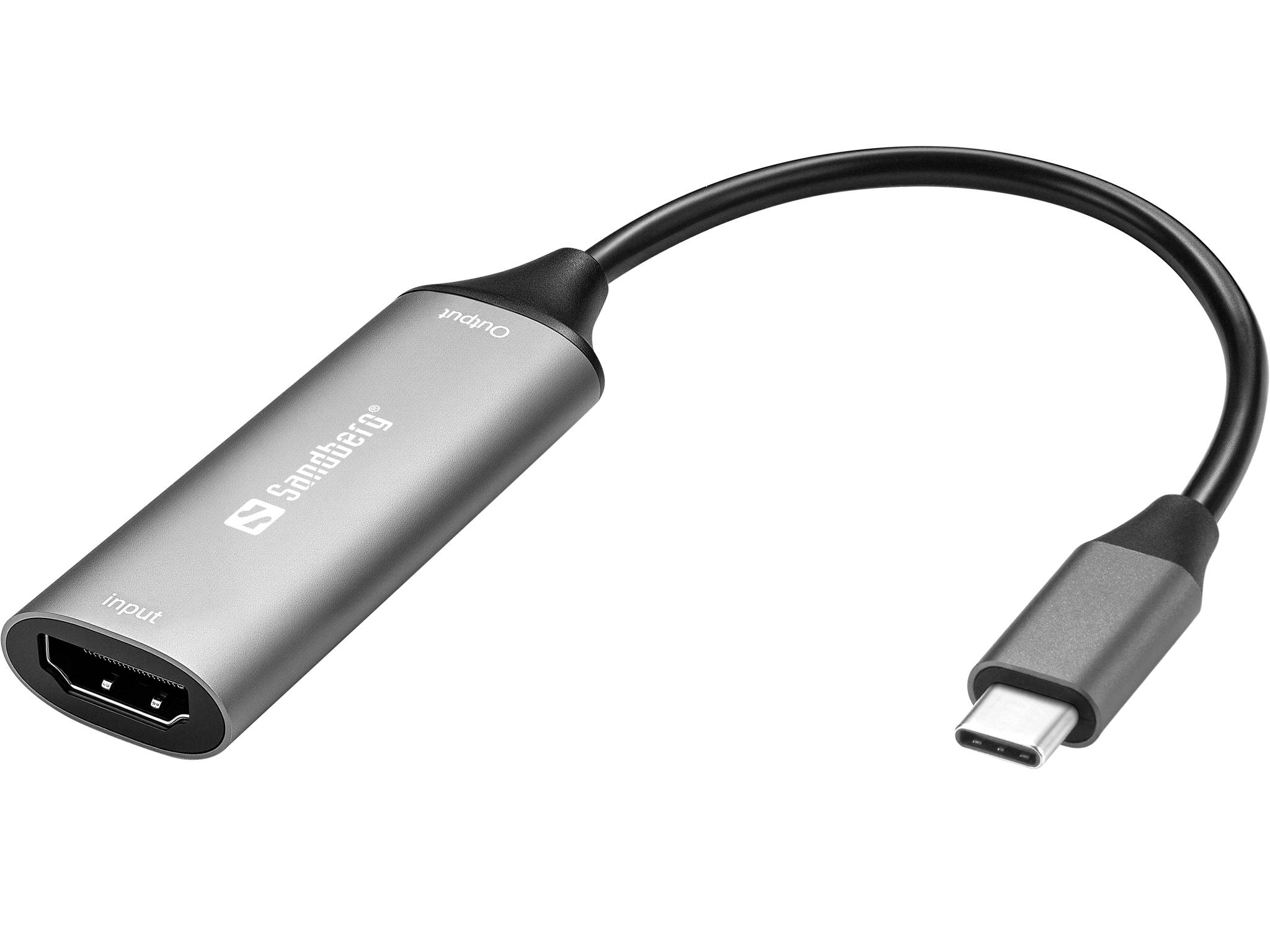 Sandberg - Videoadapter - HDMI weiblich zu 24 pin USB-C männlich