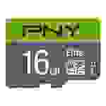 PNY Elite - Flash-Speicherkarte (microSDHC/SD-Adapter inbegriffen)