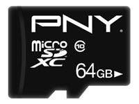 PNY Performance Plus - Flash-Speicherkarte - 64 GB