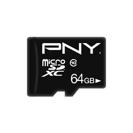 PNY Performance Plus - Flash-Speicherkarte - 64 GB