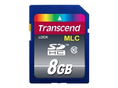 Transcend - Flash-Speicherkarte - 8 GB - Class 10