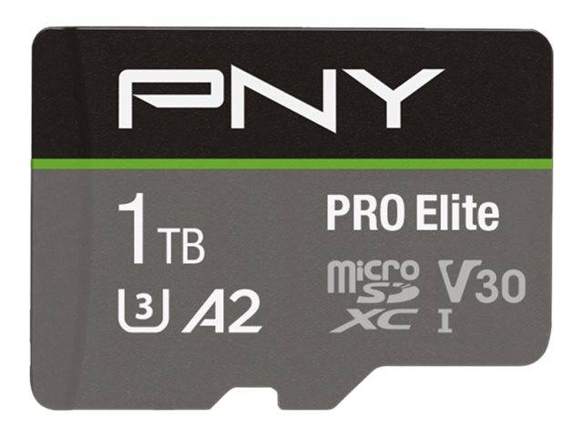 PNY PRO Elite - Flash-Speicherkarte - 1 TB - A2 / Video Class V30 / UHS-I U3 / Class10