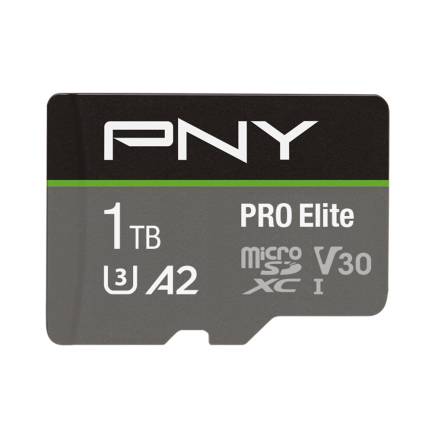 PNY PRO Elite - Flash-Speicherkarte - 1 TB - A2 / Video Class V30 / UHS-I U3 / Class10
