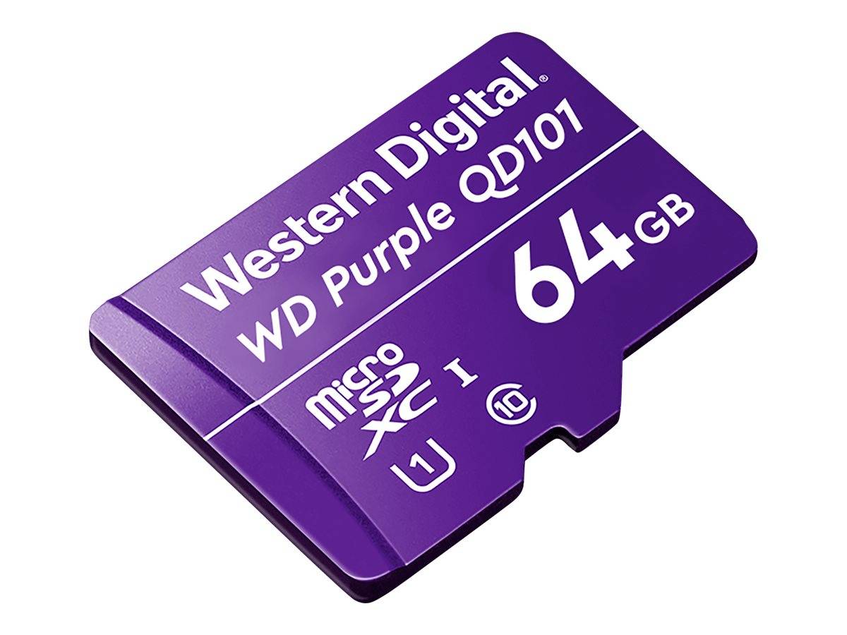 WD Purple SC QD101 WDD064G1P0C - Flash-Speicherkarte