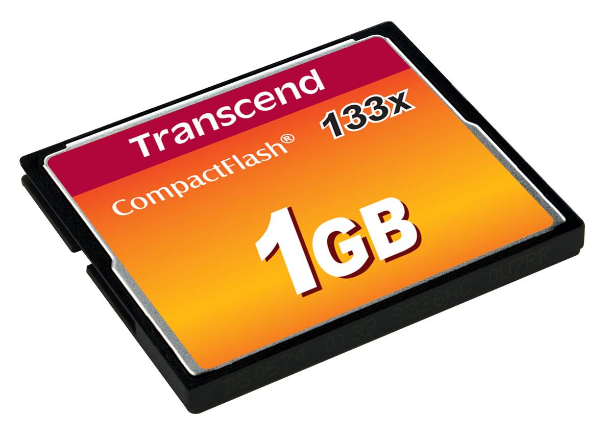 Transcend - Flash-Speicherkarte - 1 GB - 133x