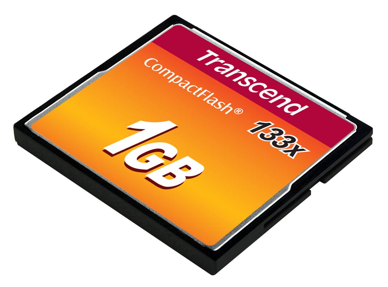 Transcend - Flash-Speicherkarte - 1 GB - 133x