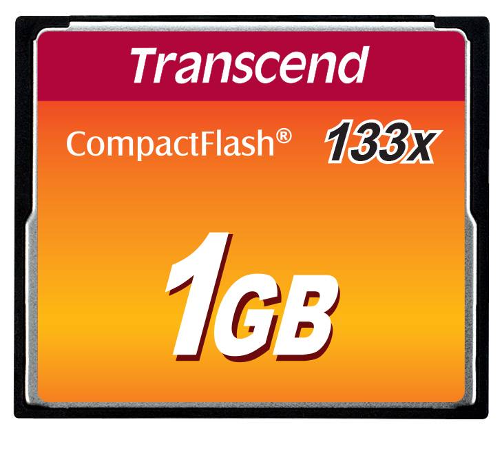 Transcend - Flash-Speicherkarte - 1 GB - 133x