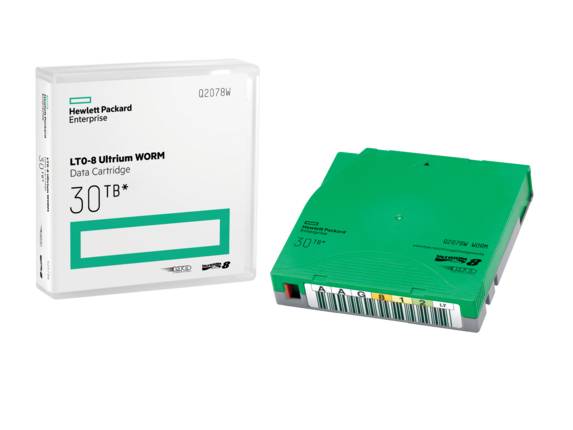 HPE Ultrium WORM Data Cartridge - LTO Ultrium WORM 8