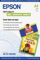 Epson Photo Quality Self Adhesive Sheets - Selbstklebend - A4 (210 x 297 mm)