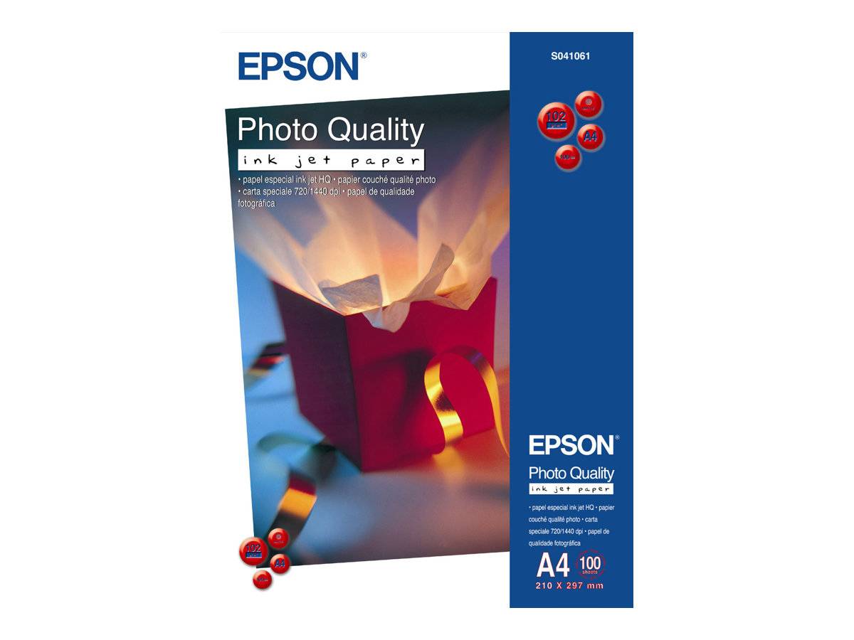 Epson Photo Quality Ink Jet Paper - A4 (210 x 297 mm)