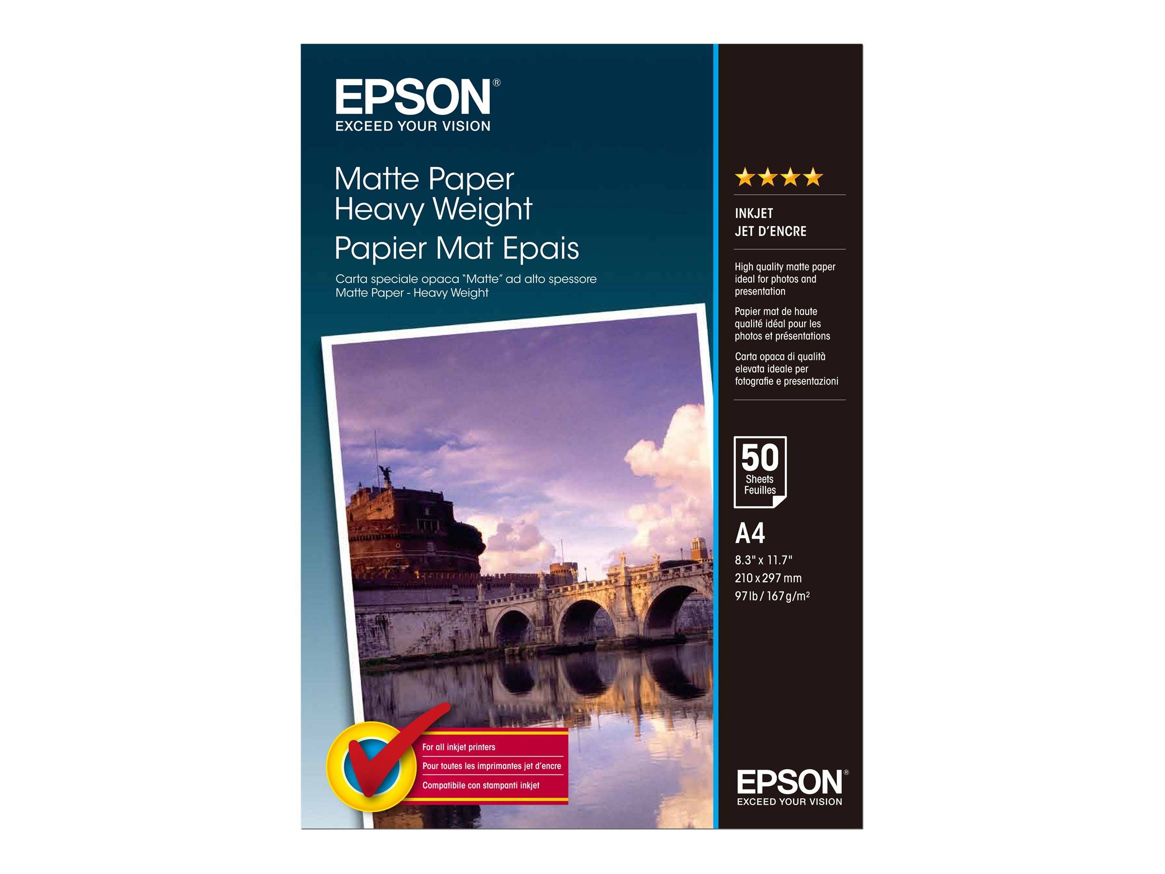Epson - Matt - weiß - A4 (210 x 297 mm) - 167 g/m²