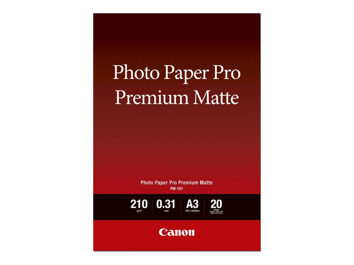 Canon Pro Premium PM-101 - Glatt matt - 310 Mikron - Super A3/B (330 x 483 mm)