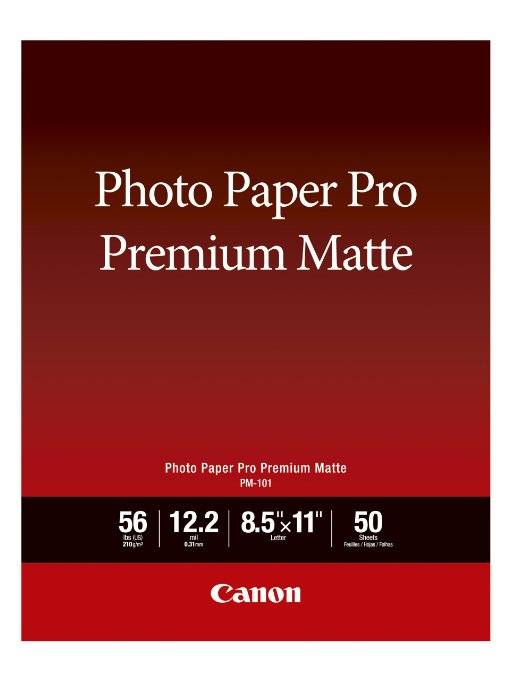 Canon Pro Premium PM-101 - Glatt matt - 310 Mikron - Super A3/B (330 x 483 mm)