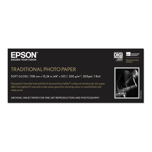 Epson Traditional Photo Paper - Rolle (111,8 cm x 15 m)