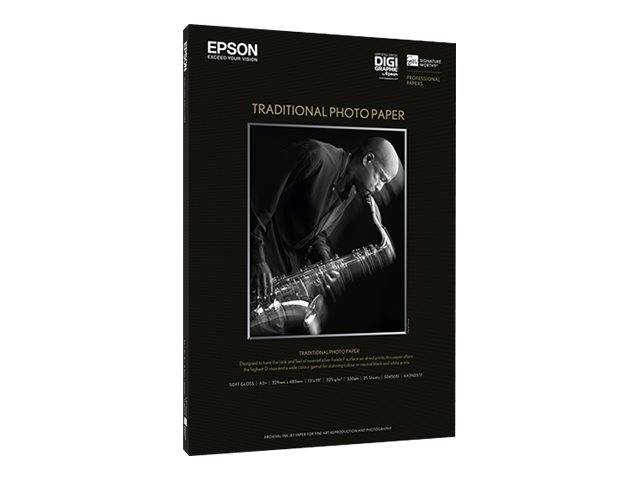 Epson Traditional Photo Paper - A4 (210 x 297 mm)