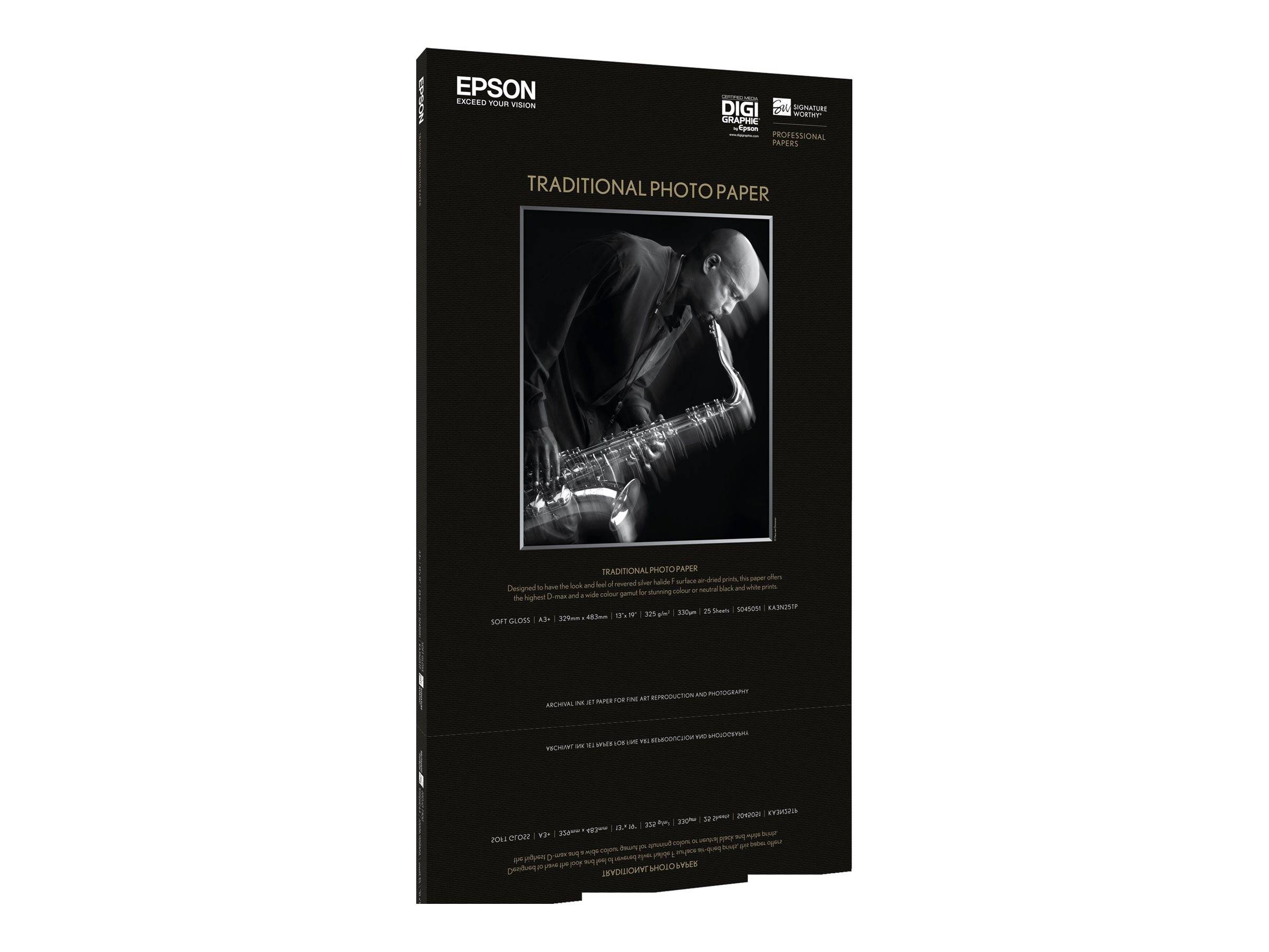 Epson Traditional Photo Paper - A2 (420 x 594 mm)