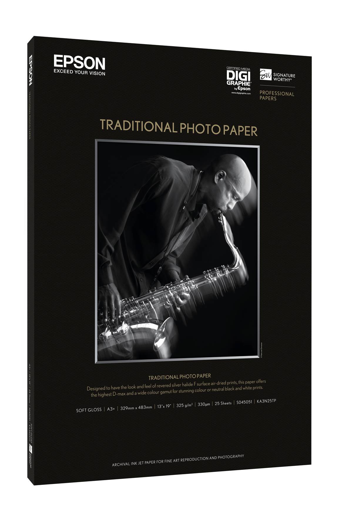 Epson Traditional Photo Paper - A4 (210 x 297 mm)