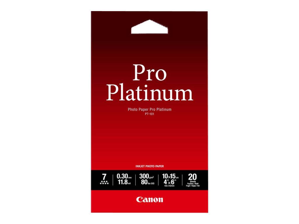 Canon Photo Paper Pro Platinum - 100 x 150 mm