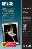 Epson Ultra Glossy Photo Paper - Glänzend - 100 x 150 mm 50 Blatt Fotopapier