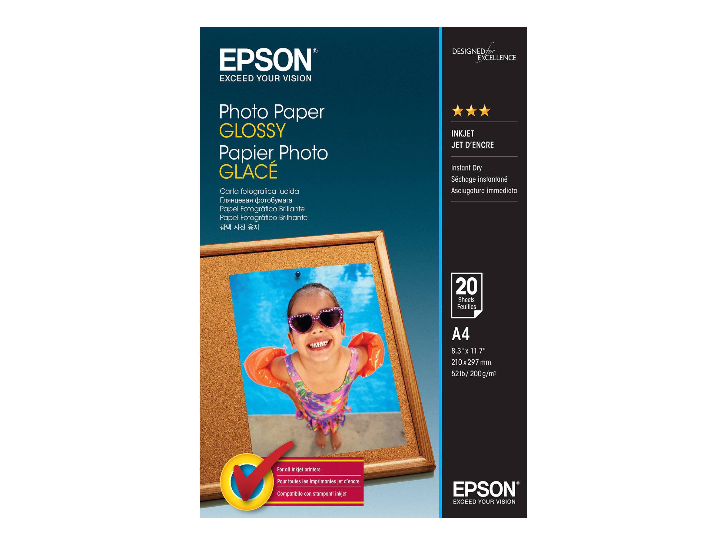 Epson - Glänzend - A4 (210 x 297 mm) - 200 g/m²