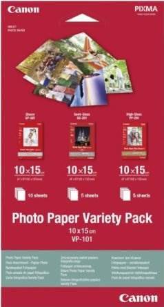 Canon Variety Pack VP-101 - 100 x 150 mm 15 Blatt Fotopapier-Kit