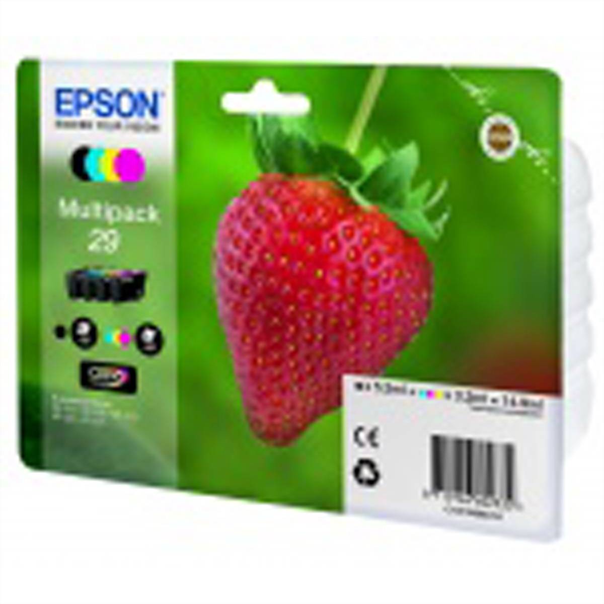 Epson 29 Multipack - 4er-Pack - Schwarz, Gelb, Cyan, Magenta