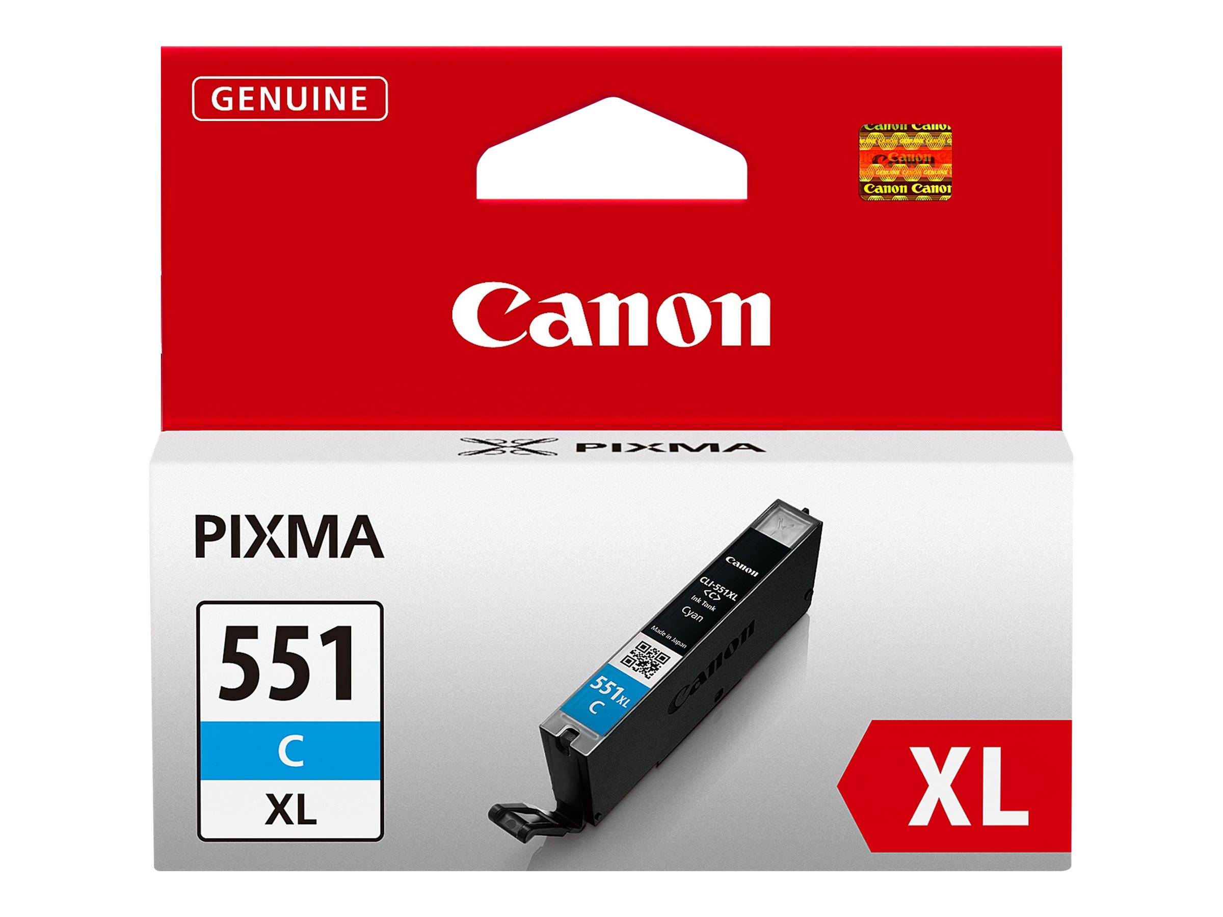 Canon CLI-551C XL - 11 ml - Hohe Ergiebigkeit
