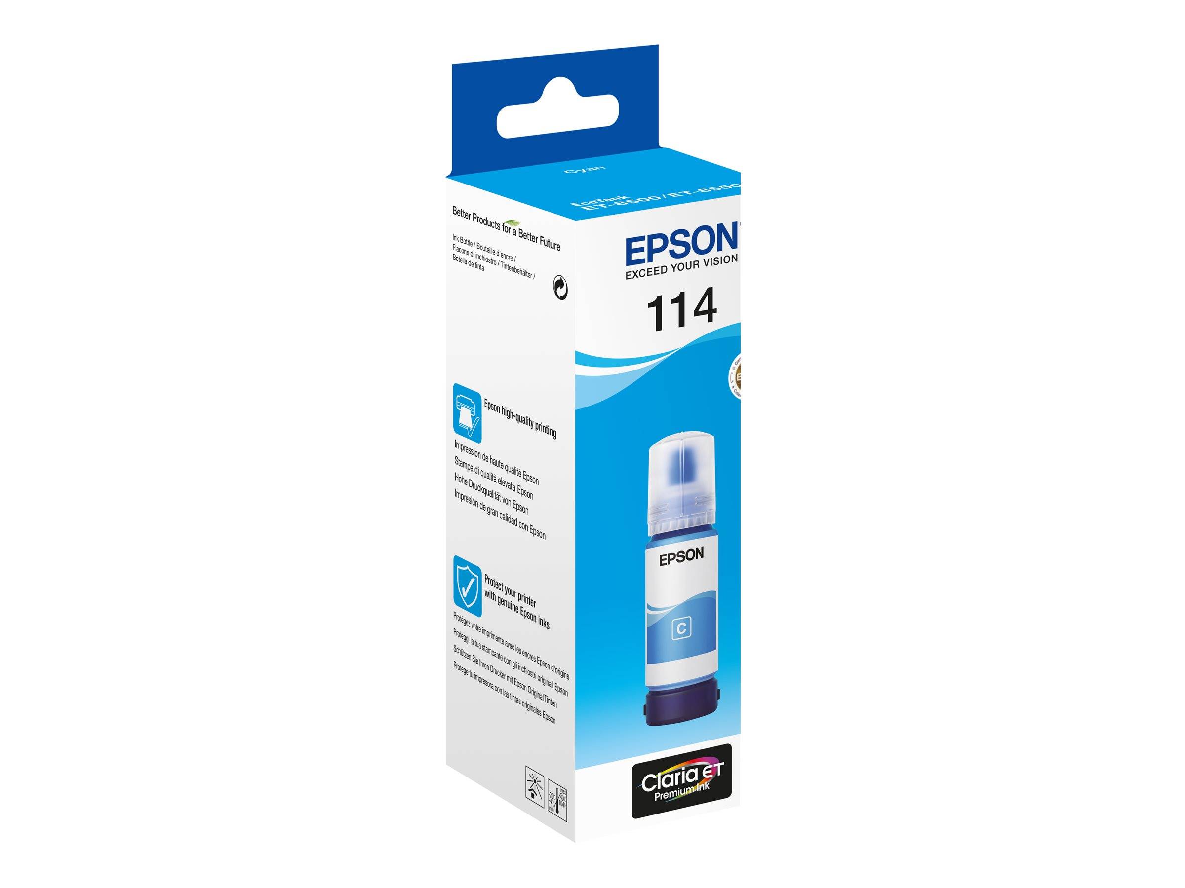 Epson 114 - 70 ml - Cyan - original - Nachfülltinte