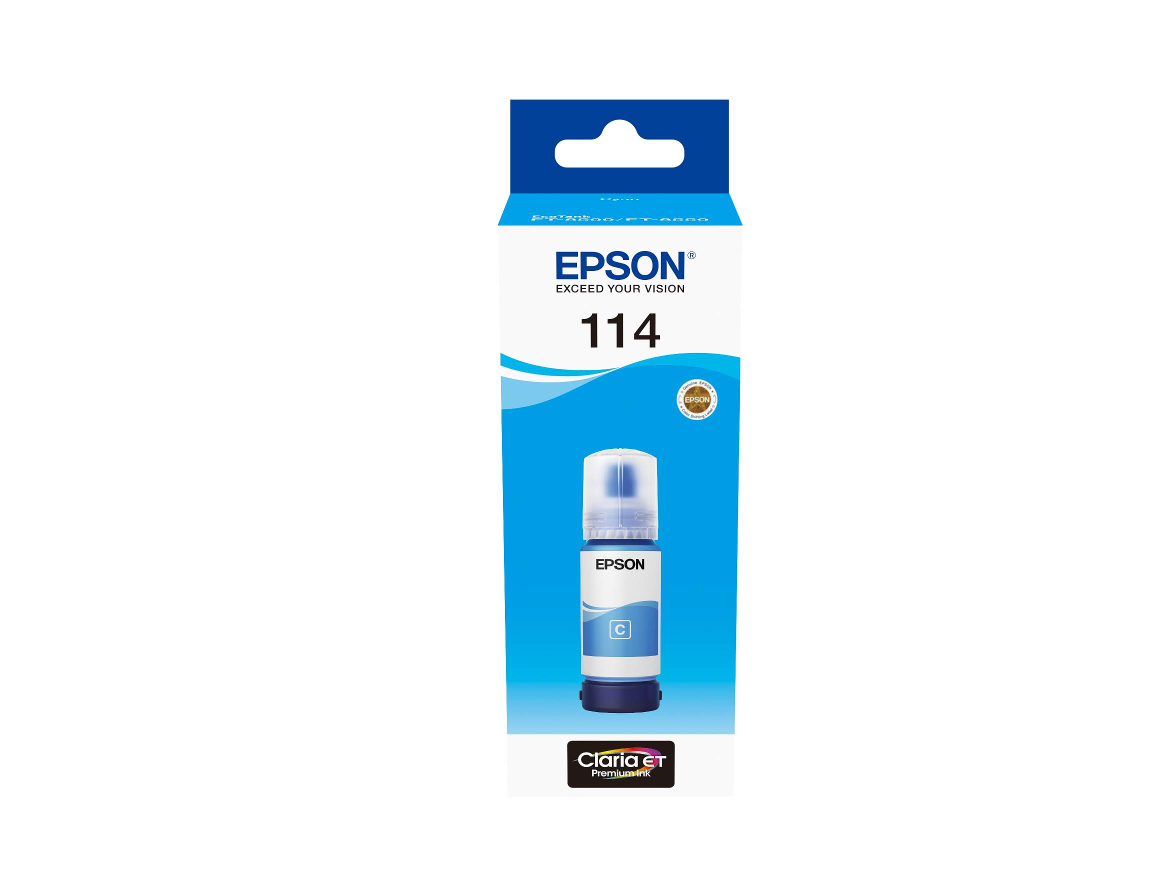 Epson 114 - 70 ml - Cyan - original - Nachfülltinte