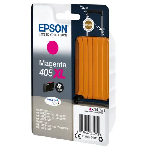 Epson 405XL - 14.7 ml - XL - Magenta - original Epson 405XL - 14.7 ml - XL - Magenta - original