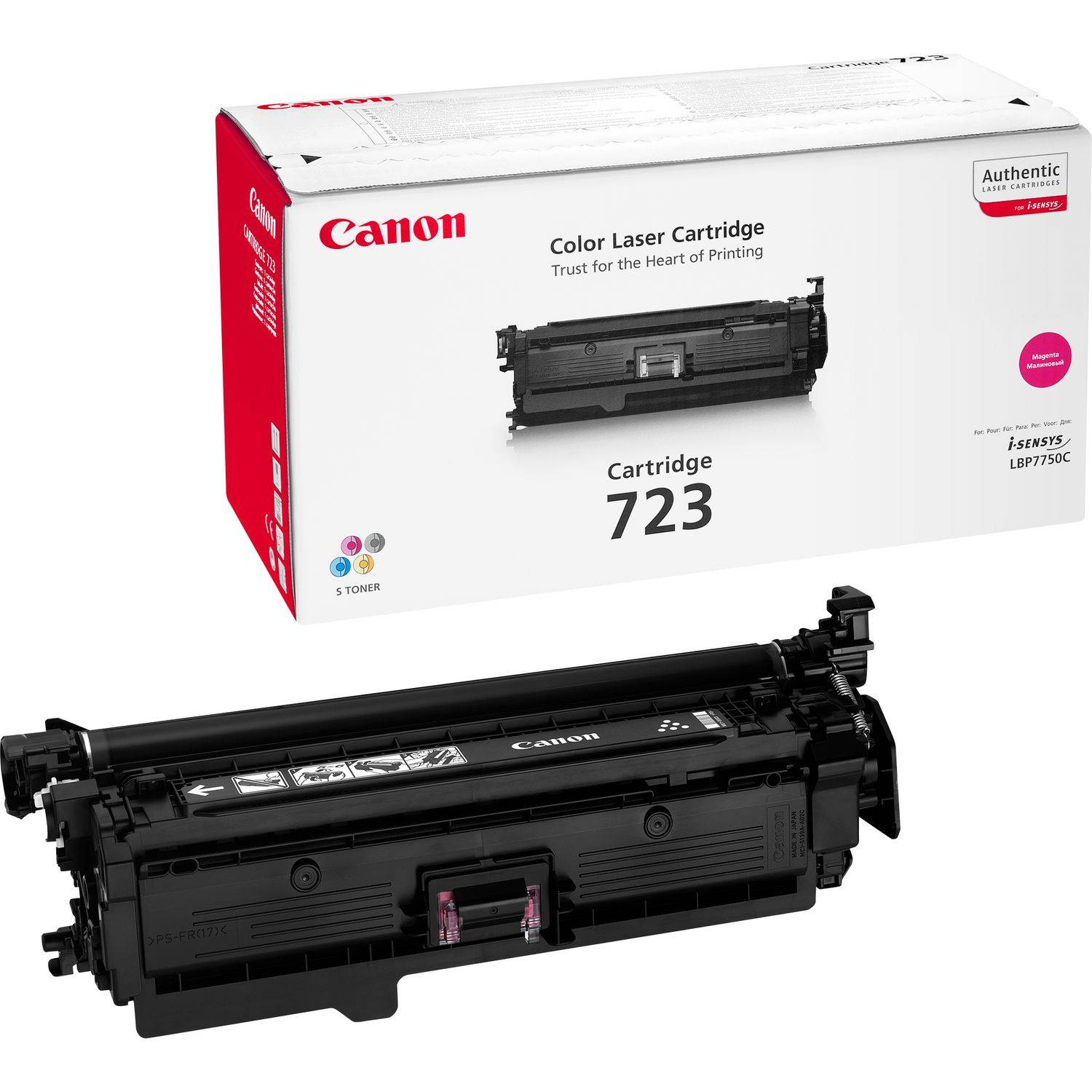 Canon 723 M - Magenta - original - Tonerpatrone