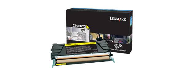 Lexmark - Hohe Ergiebigkeit - Gelb - Original