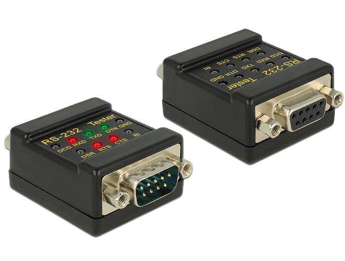 DeLOCK RS-232 Tester DB9 female > DB9 male