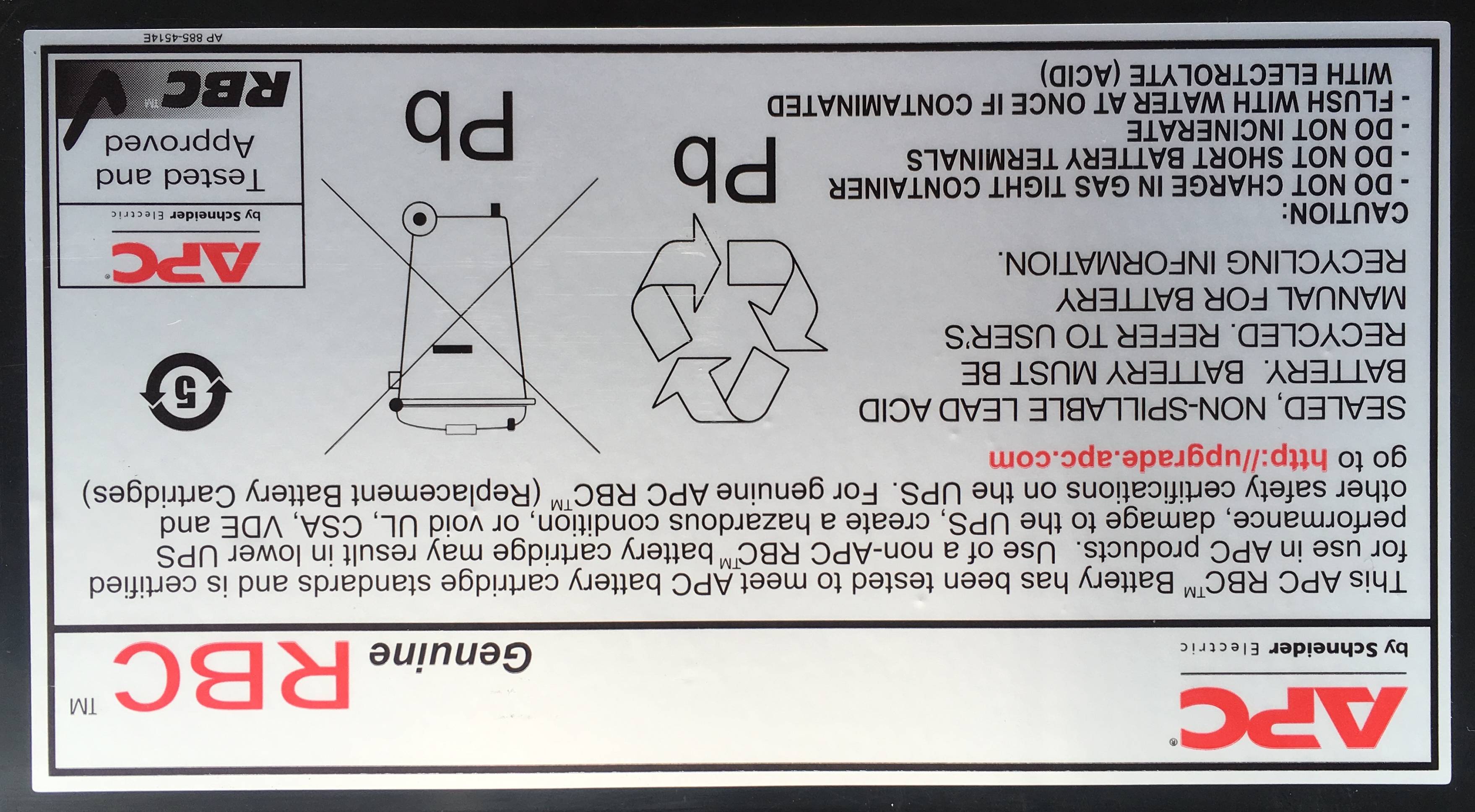 APC Replacement Battery Cartridge #118 - USV-Akku