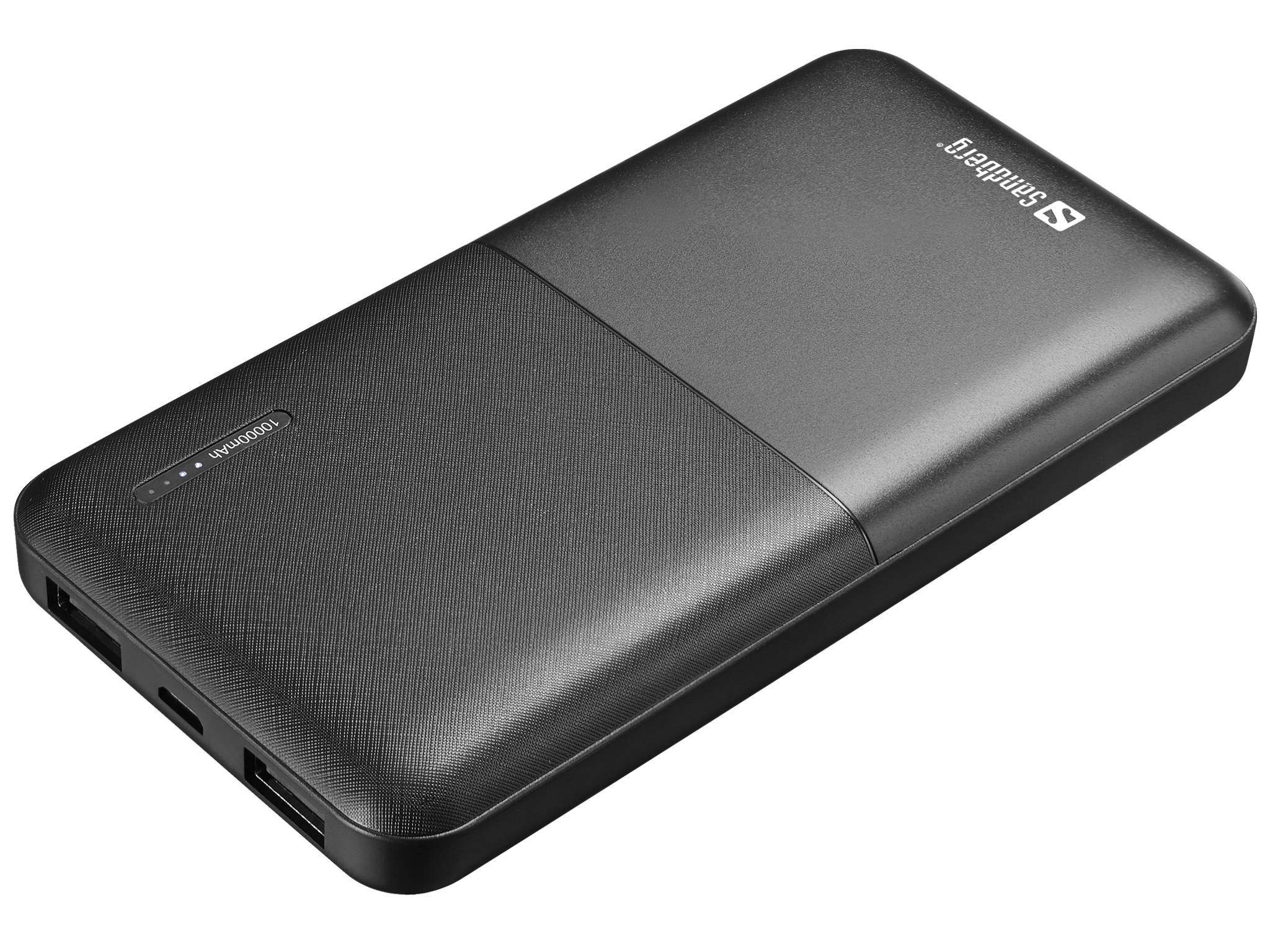 Sandberg SAVER - Powerbank - 10000 mAh - 2.4 A - 2 Ausgabeanschlussstellen (USB)