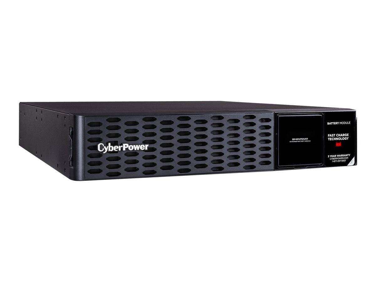 CyberPower External Battery Module Series BP48VP2U01 - Batteriegehäuse (in Rack montierbar/extern)