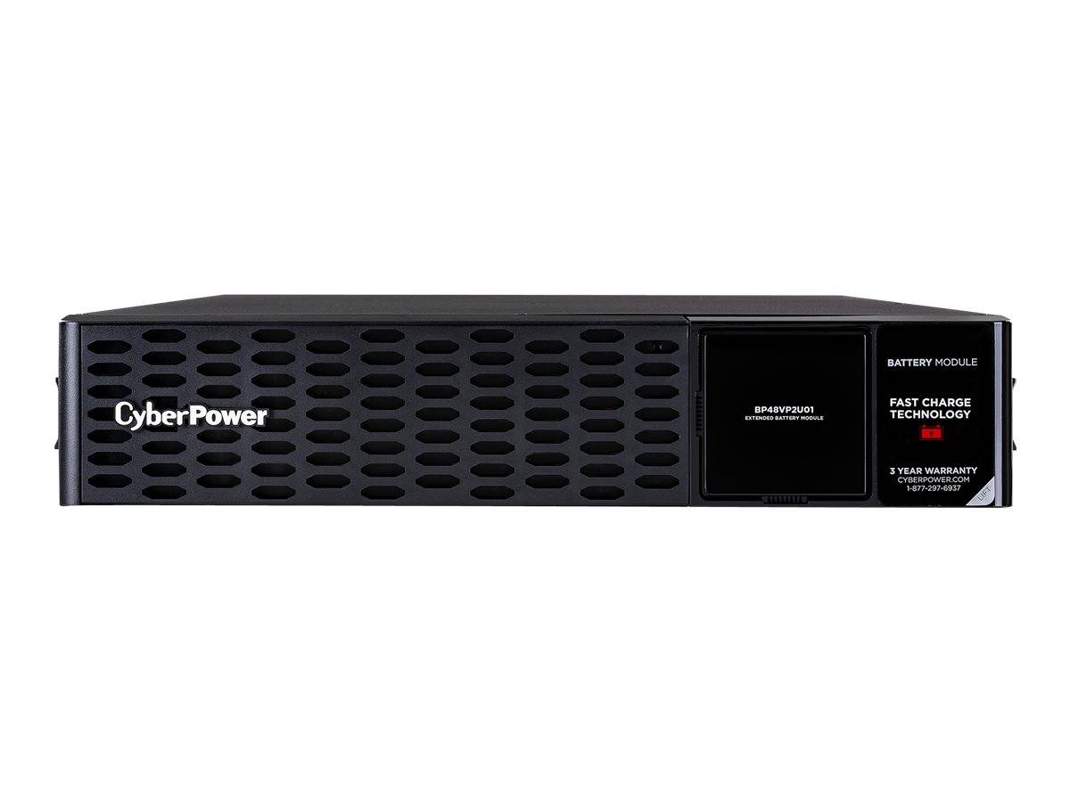 CyberPower External Battery Module Series BP48VP2U01 - Batteriegehäuse (in Rack montierbar/extern)