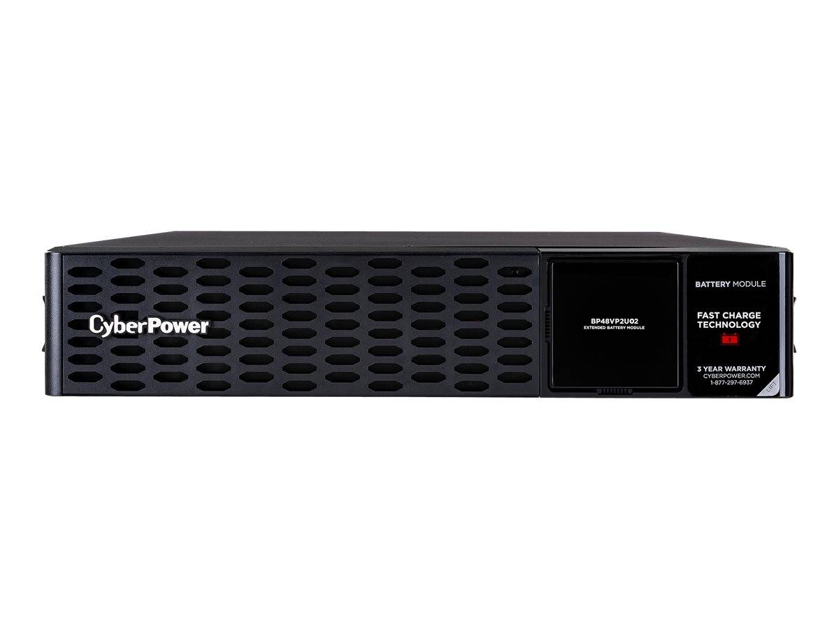 CyberPower External Battery Module Series BP48VP2U02 - Batteriegehäuse (in Rack montierbar/extern)
