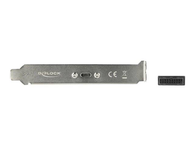 DeLOCK Slot bracket - USB-Konsole - 19-poliger USB 3.0 Kopf (W)