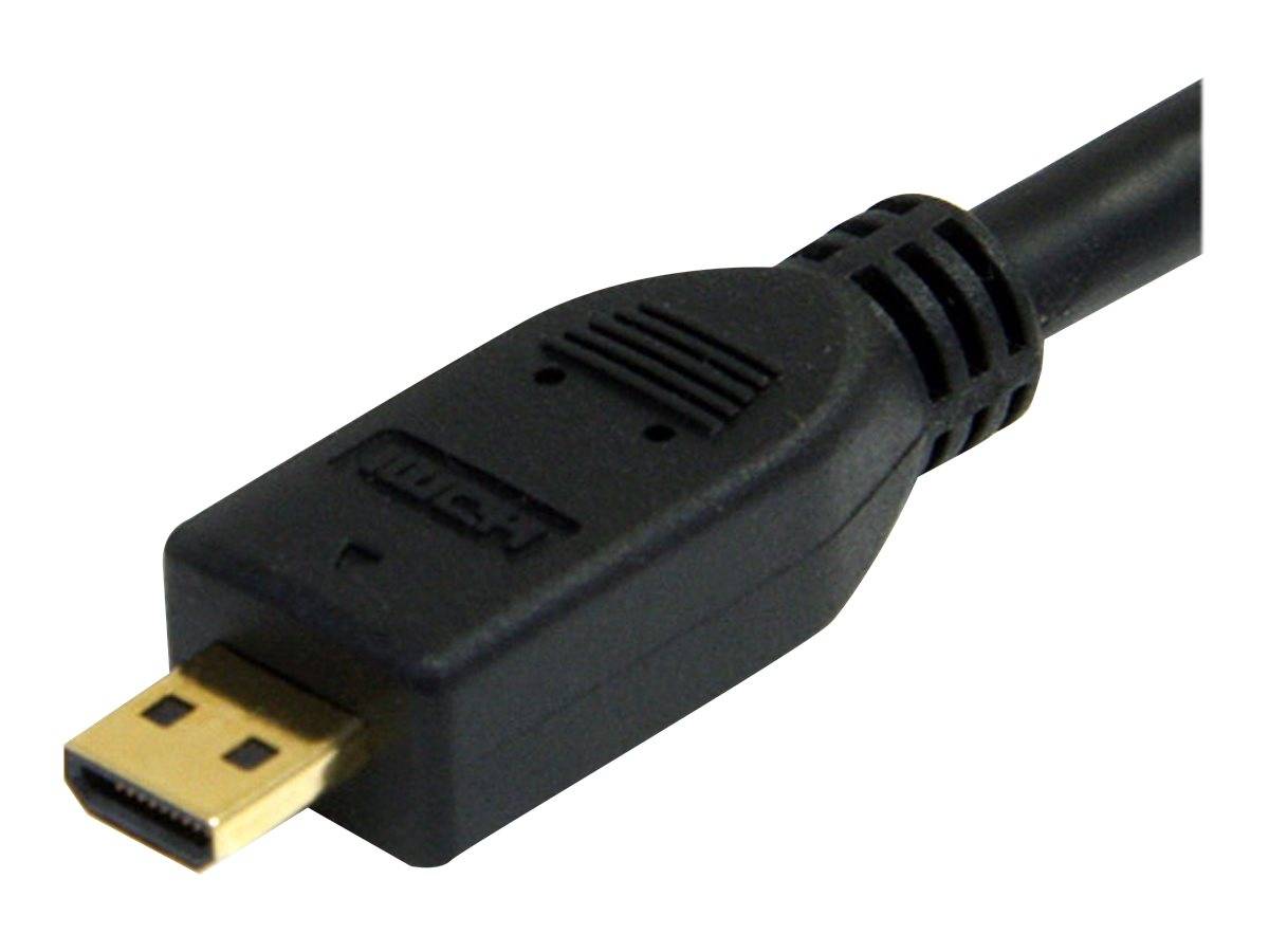 Nahaufnahme eines schwarzen HDMI-Kabelsteckers mit vergoldetem Stecker auf weißem Hintergrund.