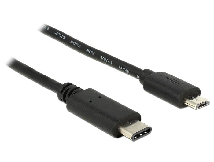 DeLOCK - USB-Kabel - USB-C (M) bis Micro-USB Typ B (M)