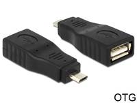 Delock - USB-Adapter - Micro-USB Typ B (M) zu USB (W)