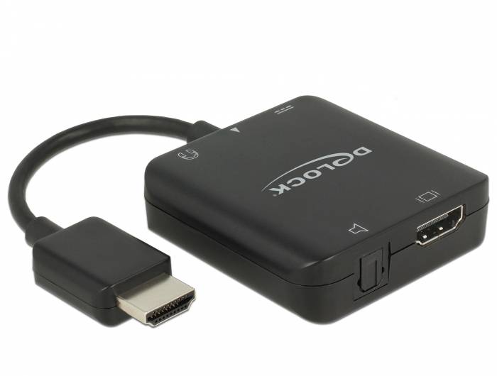 DeLOCK HDMI Audio Extractor 4K 60 Hz compact